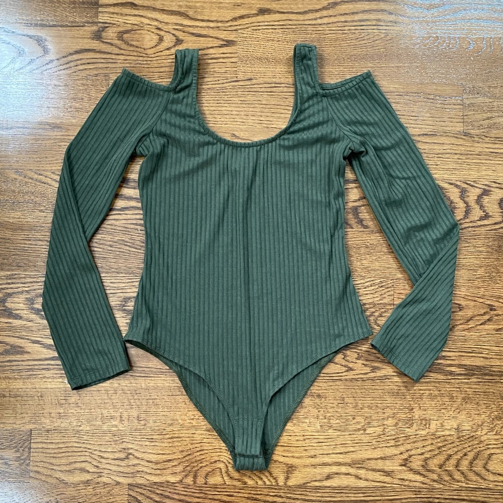 Cold Shoulder Bodysuit